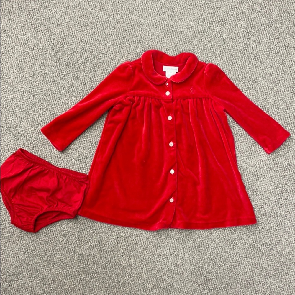 Ralph Lauren red dress